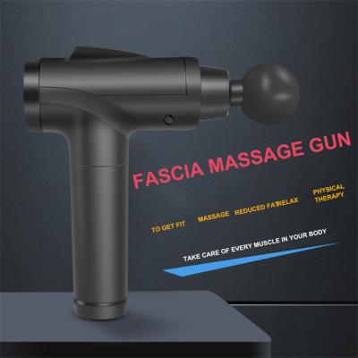 China 30 Speed Body Touch Screen Touch Screen Button Massage Gun Muscle Massager Relief Body USB Massager Deep Fascia Gun for sale