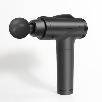 China 30 Speed Body Massage Gun Touch Screen Tissue Percussion Muscle Massager Relief Body USB Massager Deep Fascia Gun for sale