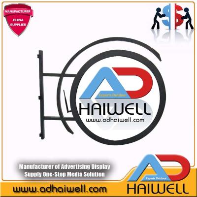China Outdoor Circle Logo Round Logo Full Color LED Video Screen Display for sale