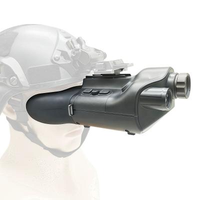 China Cross Auxiliary Line Night Vision Binoculars with Infrared Illumination Visible Range 1.5m-300m and 3″ LCD Display for sale