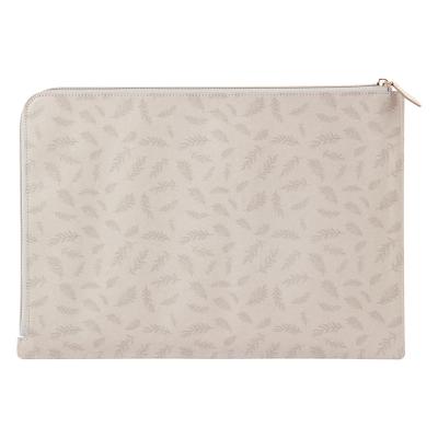 China Wholesale High Quality Customized 14 Inch Waterproof Washed Leather Kraft Paper Laptop Bags For Women Men for sale