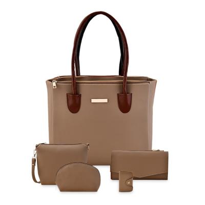 China Fashion 4 Pcs Set Women's Bag Designer Women's Purse Hobo Leather Evening Hand Ladies Handbag for sale