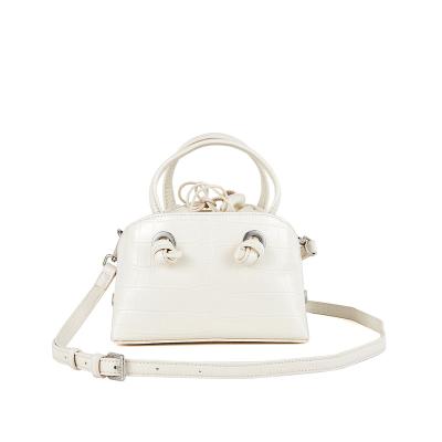 China Large Capacity In Common Fashion Korean Women Cross - Body Shoulder Bag PU Crocodile Grain Leather Handbags for sale
