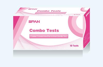 China CPV + CCV + Giardia Ag Rapid Test Kit for sale