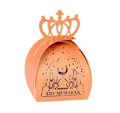 China Recyclable Ramadan Pattern Custom Printing Paper Boxes Ramadan Candy Packaging Small Gift Paper Boxes for sale