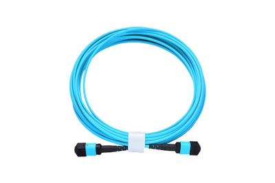 中国 MPO MTPの光ファイバーのトランク ケーブル24 12中心50の125パッチ・コード 販売のため