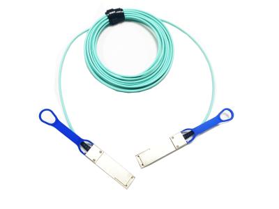 Китай Связь мультимодное 50/125 OM3 SFP+ AOC оптического волокна оптического кабеля LSZH двухшпиндельная активная продается