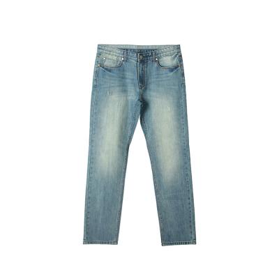 China Originalsary Color Fade Proof Direct Manufacturer Cheap Slim Fit Mid Wash Men's Jeans for sale