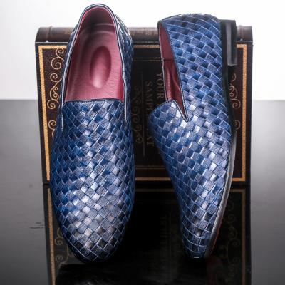 China Breathable 2023 The latest design elegant style casual shoes British genuine leather men's black leather dress shoes Slip-on for sale