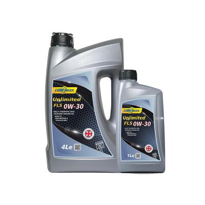 China FLS SAE 0W30 Aceites para motores de automóviles de pasajeros mejoran el rendimiento a temperatura fría en venta