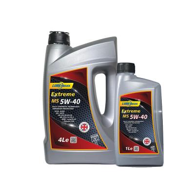 China Automóvil de pasajeros Lubemaxx Extreme MS 5W-40 Aceite sintético para motores de gasolina y diesel en venta