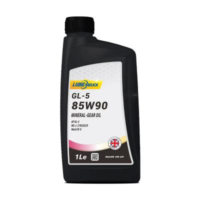 China EP SAE 85W-90 GL5 Aceite de engranaje mineral para engranajes hipoides y reducciones de eje en venta