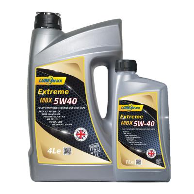 China Mediano SAPS MBX 5W-40 Aceites del motor de automóviles de pasajeros resistentes al desgaste para DPF en venta