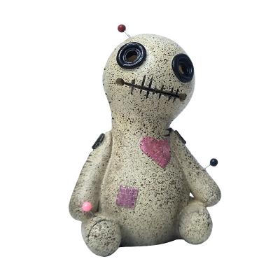 China Europe OEM Small Voodoo Doll Censer Resin Ornaments Spray Office Folk Decoration Curse Doll Crafts Animal Statue for sale