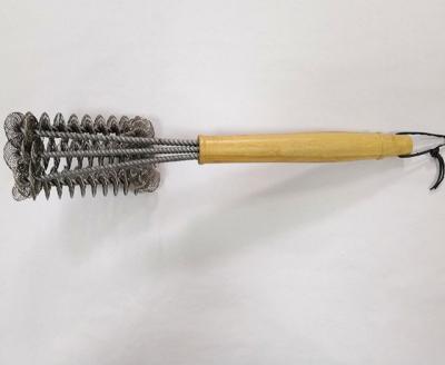China Easily Cleaned Stainless Steel Grill Cleaner Accessories Grilling Accessories Cleaner BBQ Grill Cleaning Brush for sale