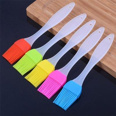 China Kitchen Utensils Bakeware Tool Silicone Heat Resistant BBQ Grill Pastry Basting Oil Brush For Cooking for sale