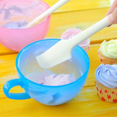 China Viable Wholesale Butter Baking Silicone Spatula Set Cookie Pastry Kitchen Cake Baking Spatula for sale
