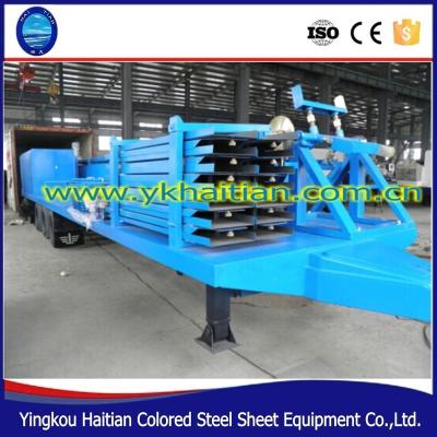 China Construction works Corrugated Metal Machinery For Large Structure Building Arch Roof Curving Bending Roll Forming Machine for sale