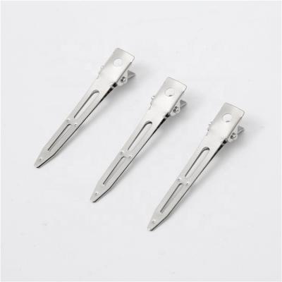 China Korean version of 5.5CM metal platypus simple clip DIY hair accessories fashion women's clip accessories wholesale for sale