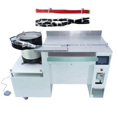 China Uno mismo automático de escritorio que cierra la pantalla táctil automática del PLC de la máquina de nylon de la atadura de cables en venta