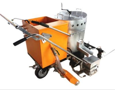 China Hot Cold Line Paint Machine Car Road Mark Vehicle Cast Garment Shops Road Marking Line Tracing Machine for sale