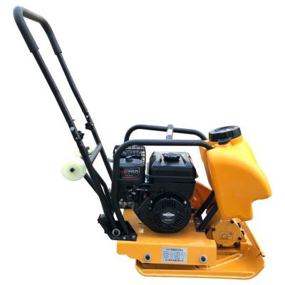 China Road Machine Diesel Engine Gasoline Compactor Machine Power Vibrating Plate for sale