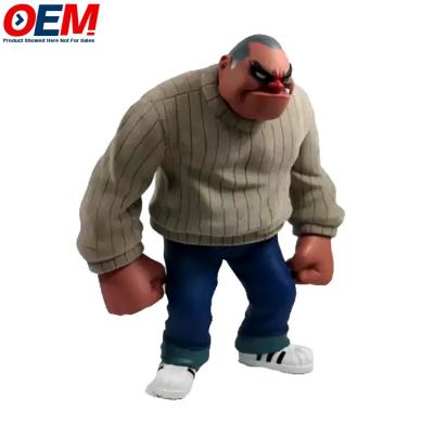 China OEM factory custom making 3d printing soft plastic figure custom vinyl toy for sale