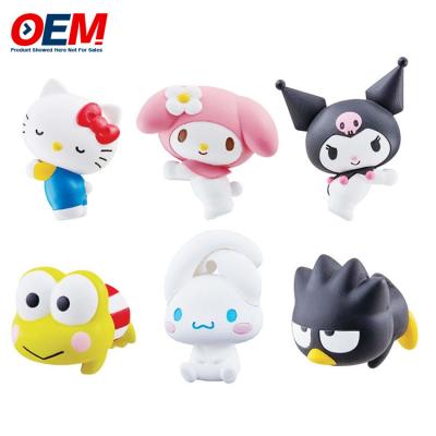 Chine Jouet de dessin animé en plastique OEM, taille 5 cm à vendre