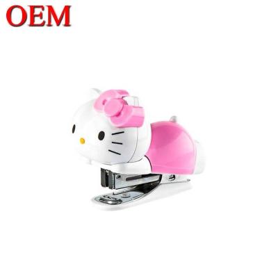 Κίνα Πλαστικό Custom Cute Kitty catAnimal Shape Office Stapler/School Stapler για φοιτητές προς πώληση