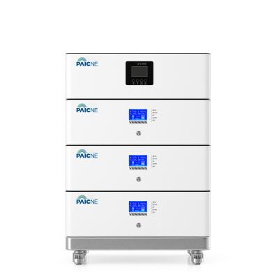 China Wholesale Lifepo4 Stacked Lithium Battery 48V 100AH 51.2V Voltage 10kwh Lifepo4 Battery Pack Lifepo4 200ah Battery ESS-P10-40 for sale