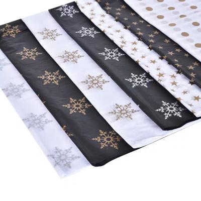 China Packaging Paper Customized Gift 1000pcs/lot Shoe Wrapping Paper Wholesale New Design Christmas Promotional Tissue Paper With Logo Printed for sale