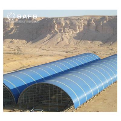 China Xuzhou Coal Yard Storage Shed Structural Roofing Steel Structure for sale