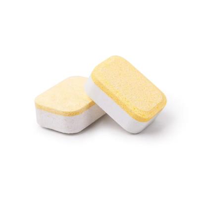 China Eco-vriendelijk wegwerp 3-in-1 vaste reinigingsmiddel voor vetverwijdering Effervescent vaatwasser wasmiddel tabletten Te koop