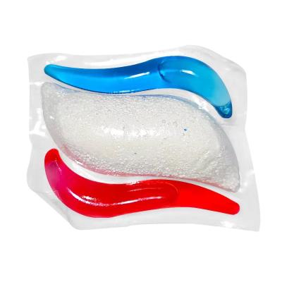 China Drei-in-einer-Mehrwirkungs-Getränke-Kernchen Gel-Form Tiefreinigung Spezial Waschmittel Geschirrspüler Pods zu verkaufen