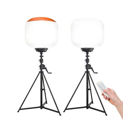 China 1400W White High Cost Performance Construction Outdoor Event Tower Lighting Portable LED Balloon Light tower for sale