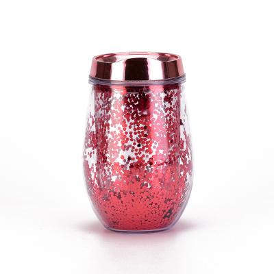 China KOREAN Wholesale Bulk Tumbler Mugs Custom Christmas Tumblers Glitter Wine Tumbler WB065K for sale