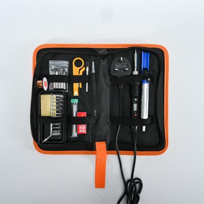 China DGXINYIBAO 80W Hotels LCD Display Soldering Iron Kit 110V/220V Temperature Soldering Iron Set British Standard Three Adjustable Socket for sale