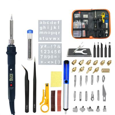 China 20 Seconds To Melt Tin 936H Soldering Iron Set 80W Power Electric Soldering Iron With Best Price Pyrography Kit for sale