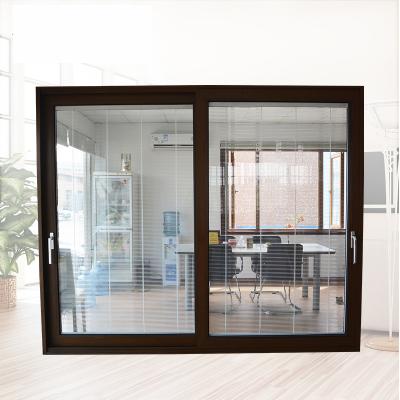 China Luxury aluminum triple glass door lift sliding door lift lift height windproof and sliding door for sale