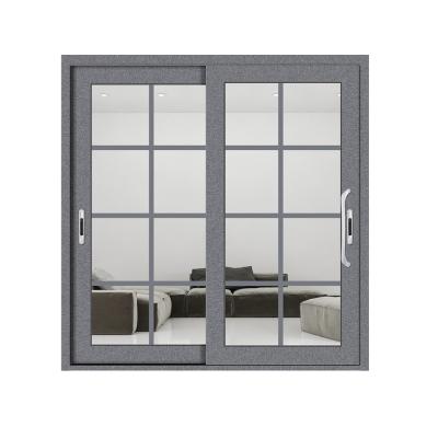 China Waterproof Good Prices Entry Door 3 Glass Panel Sliding Main House Patio Door for sale