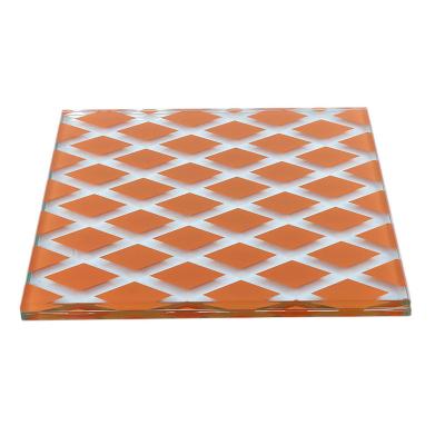 China Leisure Facilities Building Global Flat Silkscreen Glass Clear Reflective Flat Glass for sale