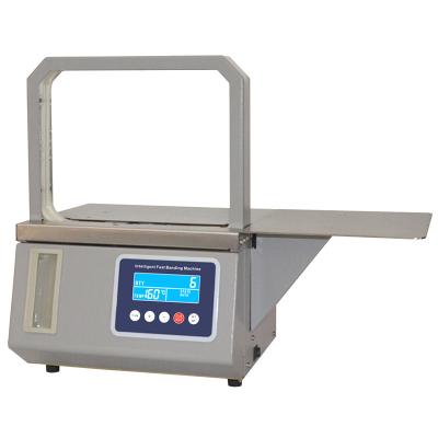 China Heat Seal Bundling Machine XD-A6 OPP Vegetable Quick Tape Binding Machine Supermarket High Speed Automatic Hot Food Machine Tape Melting Items for sale