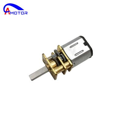 China High Quality Printer Robot 3V 6V OEM Brush 65rpm Micro Metal Speed DC Electric Motor Totally Enclosed for sale