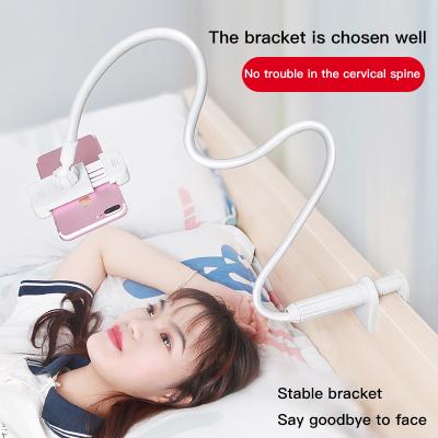 China Universal Adjustable 360 Rotating Mobile Arm Stand Phone Holder Bed Tablet Lazy Bracket Flexible Desk Clip iPhone Samsung for sale