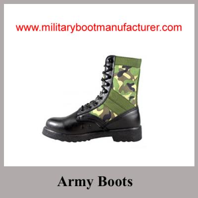 China Wholesale China made Camouflage Color Military Jungle Boots for sale