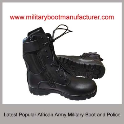 China Wholesale China made Latest African Army Police Worn Military Tactical Combat Jungle Officer DMS Cement Boot Shoes for sale
