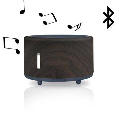 Chine Lumières colorées ultrasoniques du haut-parleur 7 LED de musique d'USB Bluetooth d'humidificateur changeant des diffuseurs d'huile essentielle d'Aromatherapy à vendre