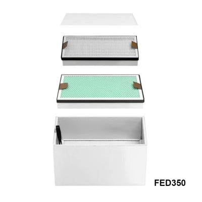 中国 4 層 交換フィルターセット FED350 レーザー煙抽出器 美容室 販売のため