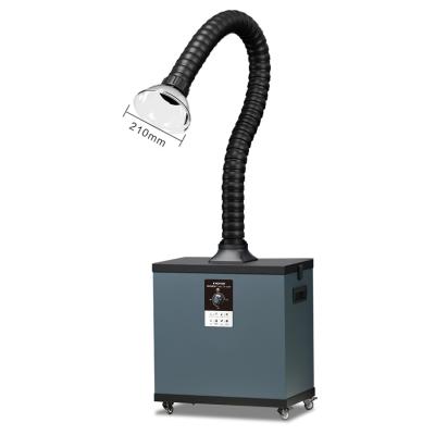 Chine Extracteur de fumée de soudage 200W FES200K Nettoyeur de fumée de soudage mobile avec tuyau flexible à vendre
