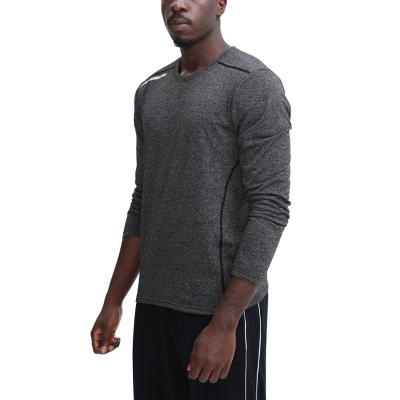 China OEM Breathable High Quality Gym Wear Custom Logo Mens T Shirts Long Sleeve T Shirts For Men for sale